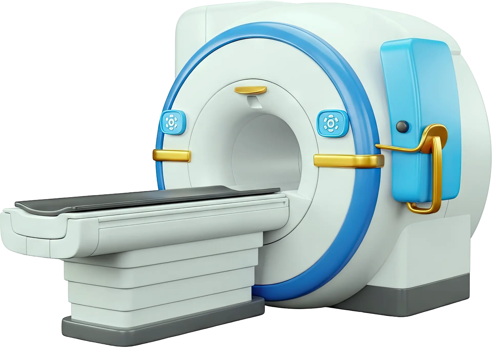Modern MRI scanner at a partner hospital