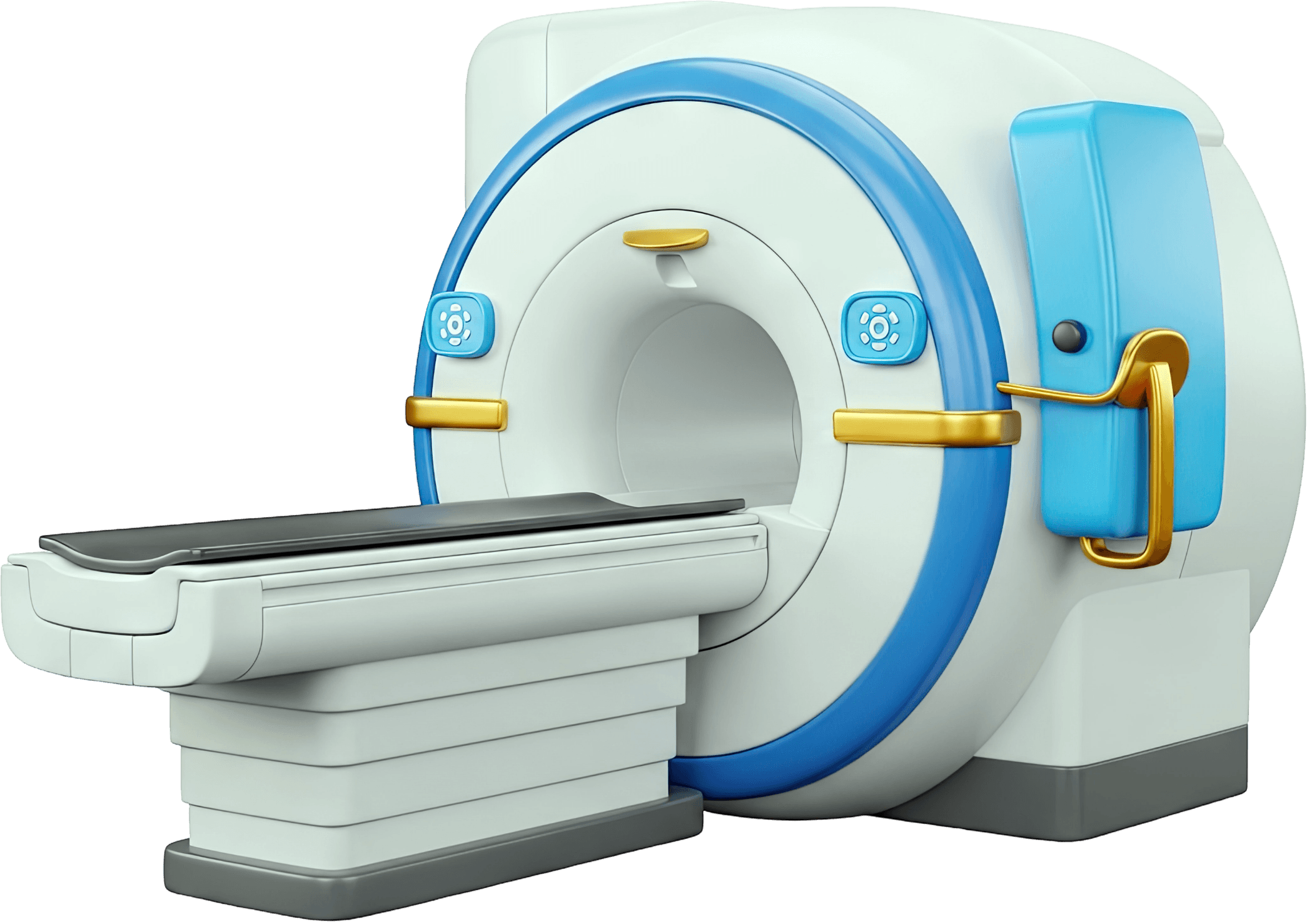 Modern MRI scanner at a partner hospital